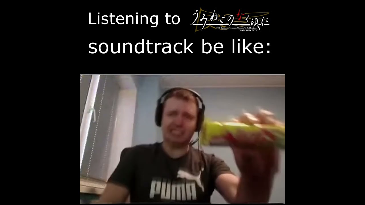Listening to Umineko soundtrack be like