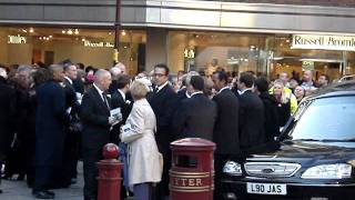Betty's funeral.