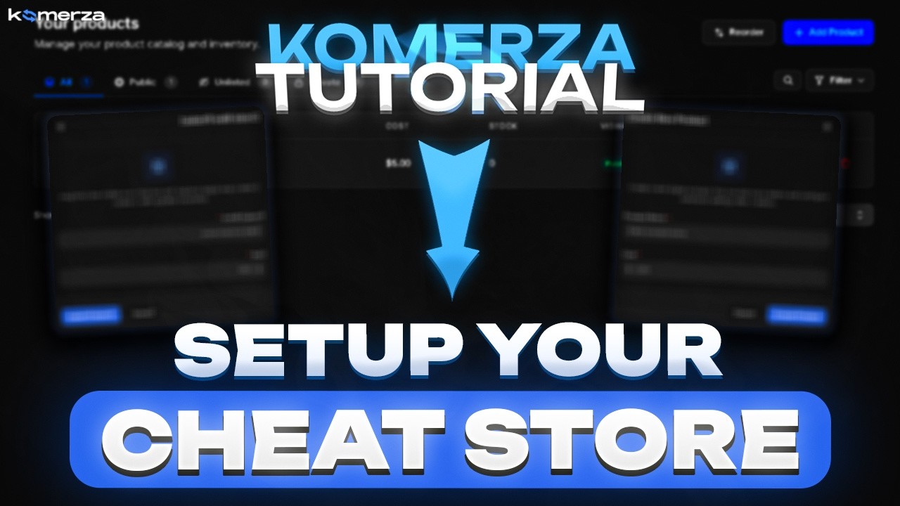 Cheat Store Cod How to setup your Cheat Store using Komerza.com - YouTube