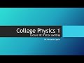 College Physics 1: Lecture 18 - Friction and Drag