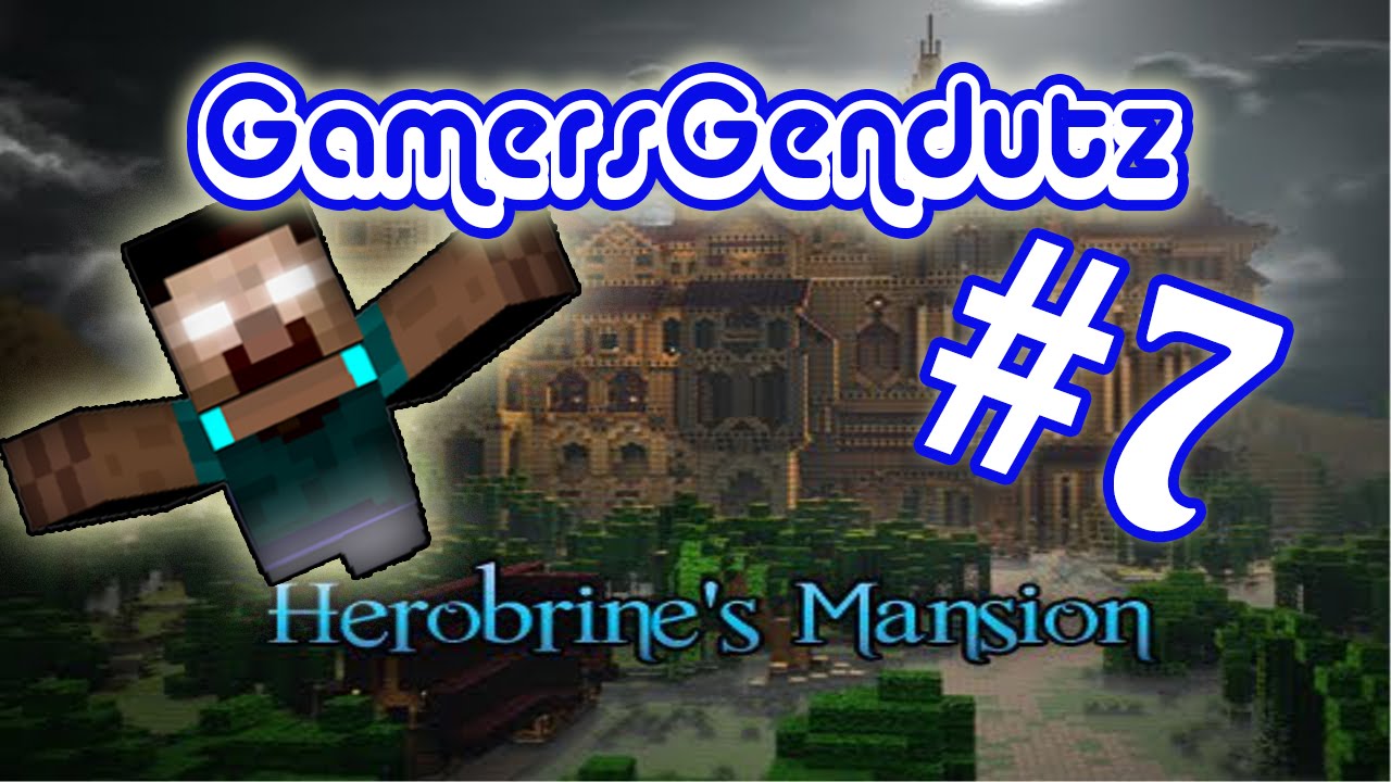 Minecraft Custom Map! | Herobrine Mansion - Part 7 - YouTube