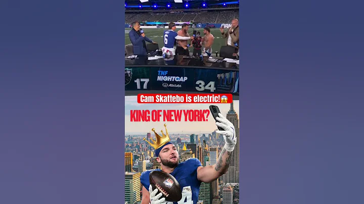 Cam Skattebo is taking over the NFL!😱 #camskattebo #nfl #football #newyorkgiants