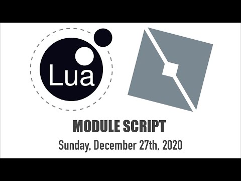 Roblox Coding: Module