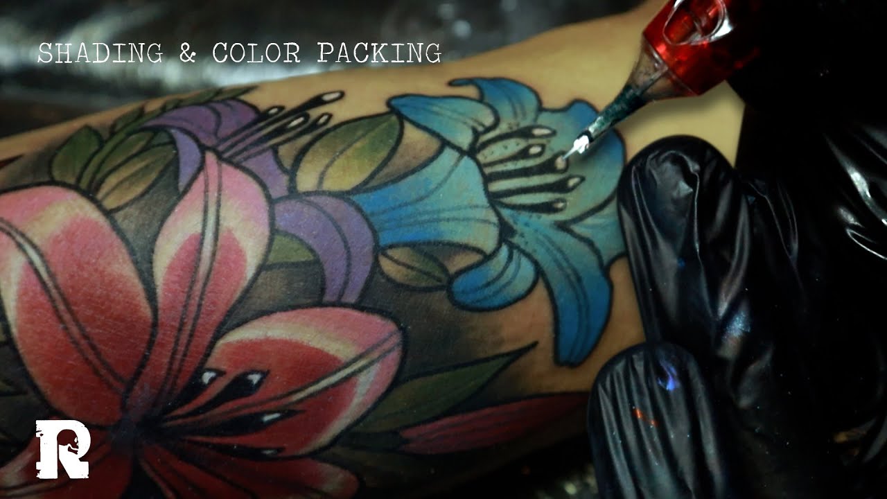 Tattoo Realtime Video Color Pack And Shading