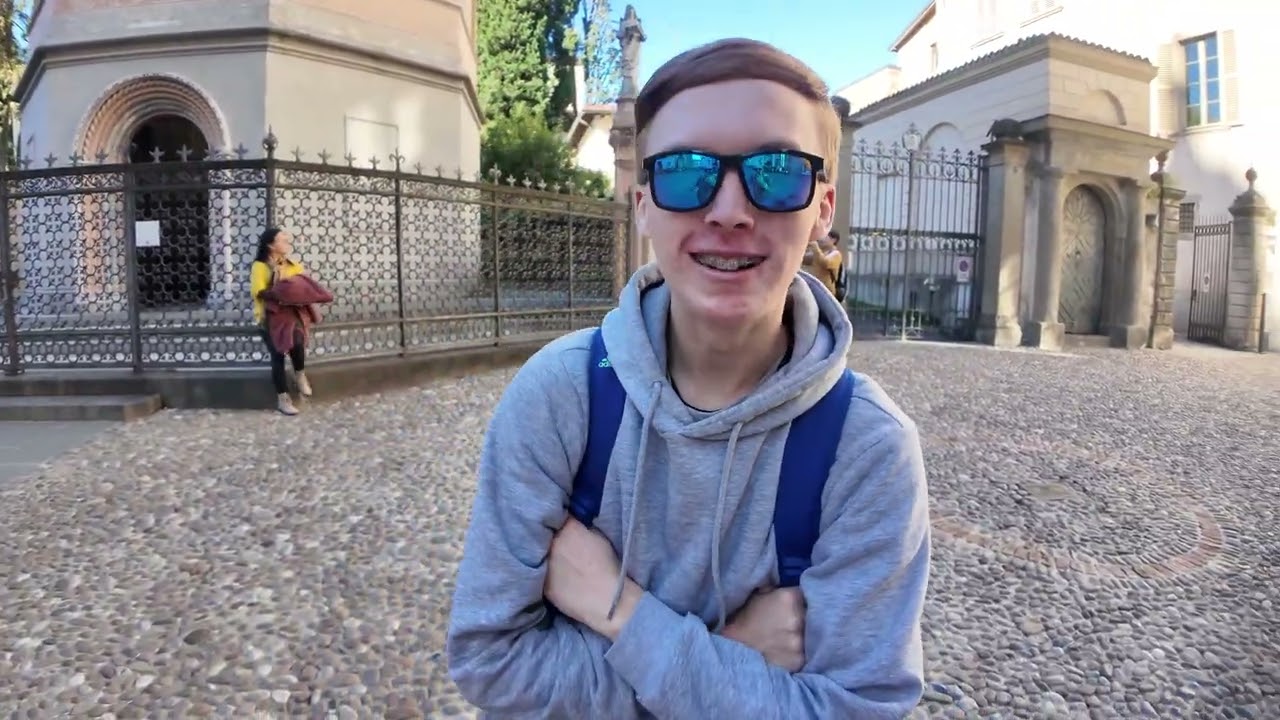 Sightseeing in Bergamo / Seilbahn in die Citta Altá