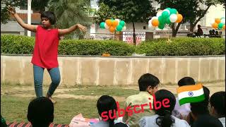 Dance special performance by Anannya for independence day in her own voice