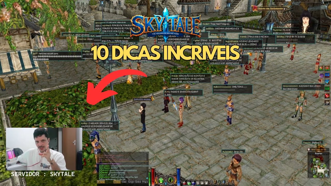 SKY TALE - 10 DICAS ESSENCIAIS (o melhor priston para começar agora)