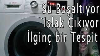 Çamaşır Makinası, Islak çıkıyor, Sıkmıyor diyorsanız, sulu ise sebebi başka Resimi