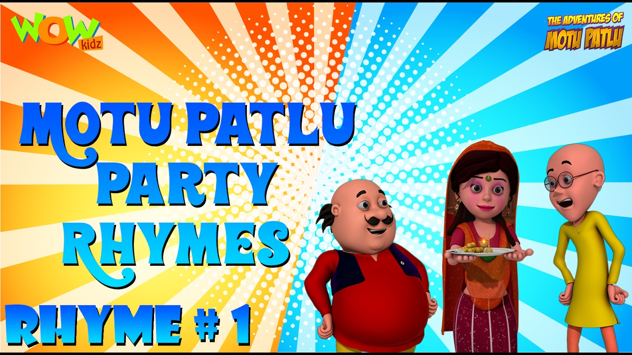 Party Rhymes 01 - Motu Patlu Rhymes - Available Worldwide!