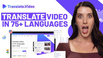 Instantly Translate and Dub Videos in 75+ Languages | Translate.Video