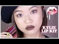 (ENG CC) 카일리 제너 립 키트 10가지 발색! + 개인적 리뷰 // KYLIE JENNER LIP KIT 10 swatches! + REVIEW