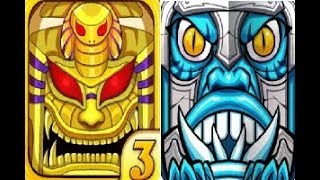 Endless Run Pyramid Rush 3 vs Castle Run Lost Temple screenshot 1