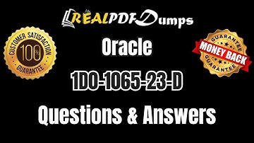 1D0-1065-23-D Exam Dumps | Oracle Fusion Cloud Procurement - Delta Exam