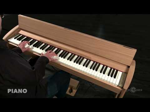 Roland Kiyola KF-10 Digital Piano with Stool, Pure Oak | Gear4music demo