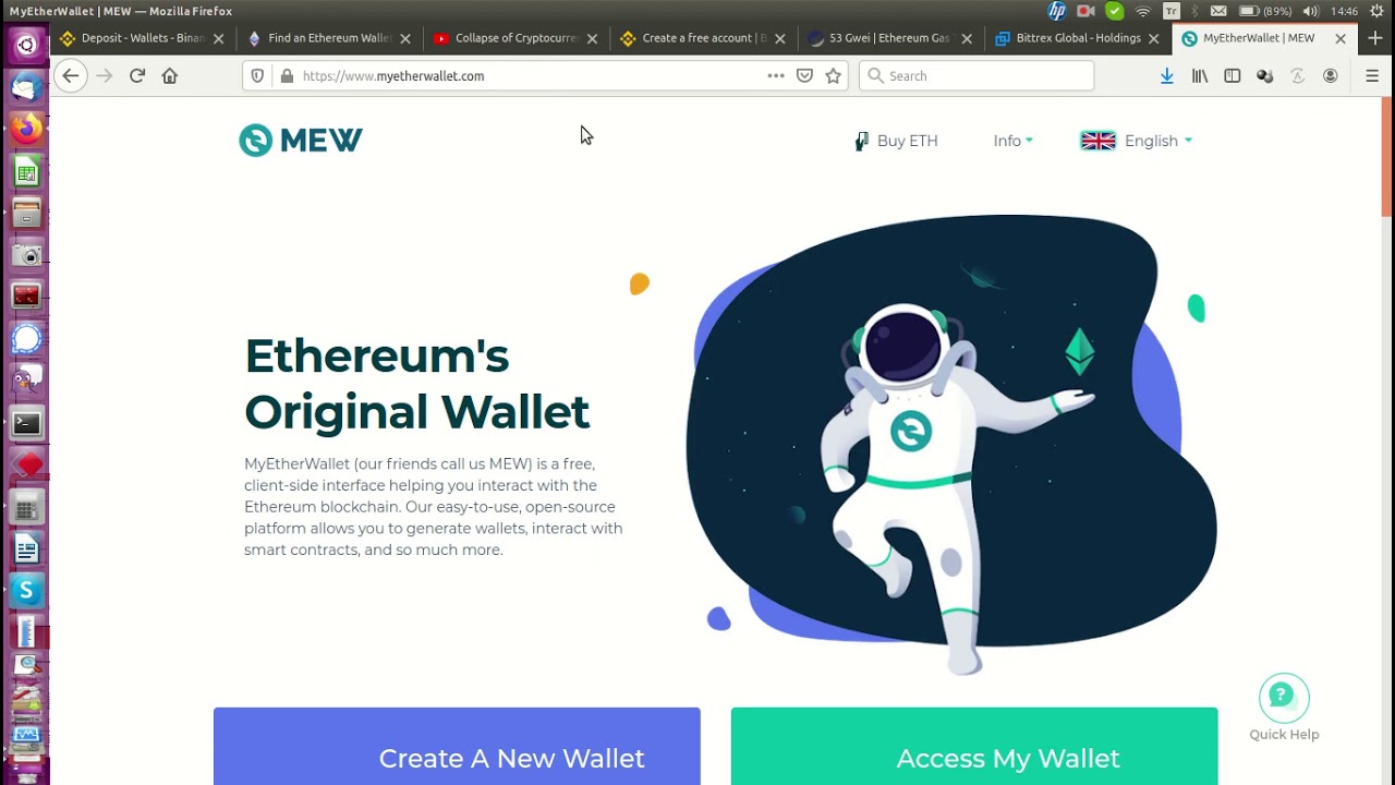 Sending Ethereum From One Wallet To Another Or Between Exchanges And Openining An Ethereum Wallet Youtube Sending Ethereum From One Wallet To Another Or Between Exchanges And Openining An Ethereum Wallet Youtube