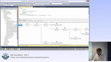 SQL Server Tutorial - Part 7 - Views, user-defined functions, Stored Procedures