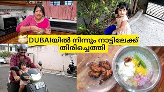 ഞങ്ങൾ തിരിച്ചെത്തി DEARS | നാട്ടിലെ DAY IN MY LIFE കണ്ടാലോ? WHAT I EAT IN A DAY