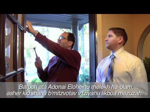 How to hang the Mezuzah