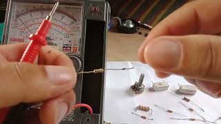 Tamang pag Test ng Resistor gamit Analog Tester /magkano tolerance nito/ Tagalog tutorial 👍