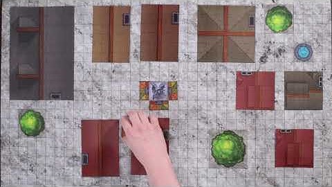 Dungeon Craft town layout city map