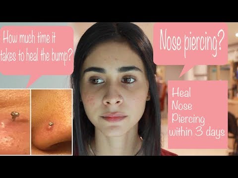Nose Piercing Aftercare | Nose Pin or Nose Ring | Quick Heal