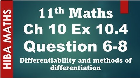 11th maths chapter 10 exercise 10.4 question 6-8 tn syllabus hiba maths