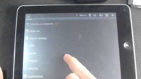 M80003 8 inch Google Android 2.2 Gravity Sensor Tablet