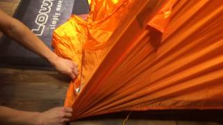 アライテント 設営講習 4 フライシートの装着