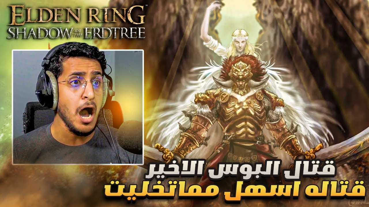 الدن رنق / قتال اخر بوس بالاضافه ( جلدته بسهوله ) / elden ring shadow of the erdtree