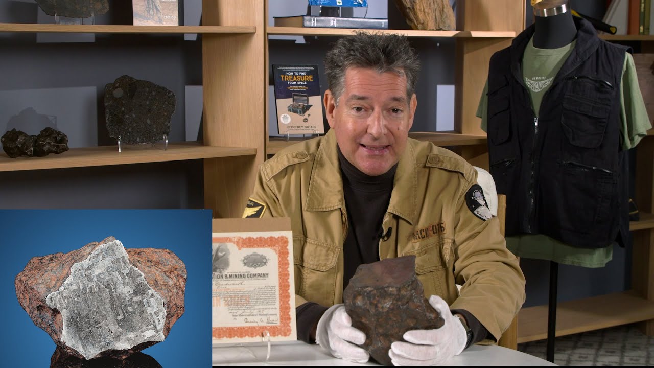 Notkin Part 2: Canyon Diablo Meteorite. Iron, IAB-MG. Meteor Crater, Coconino County. Arizona