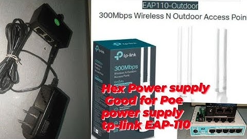 REPLACE  POE  POWER   FOR  TP-LINK   EAP-110