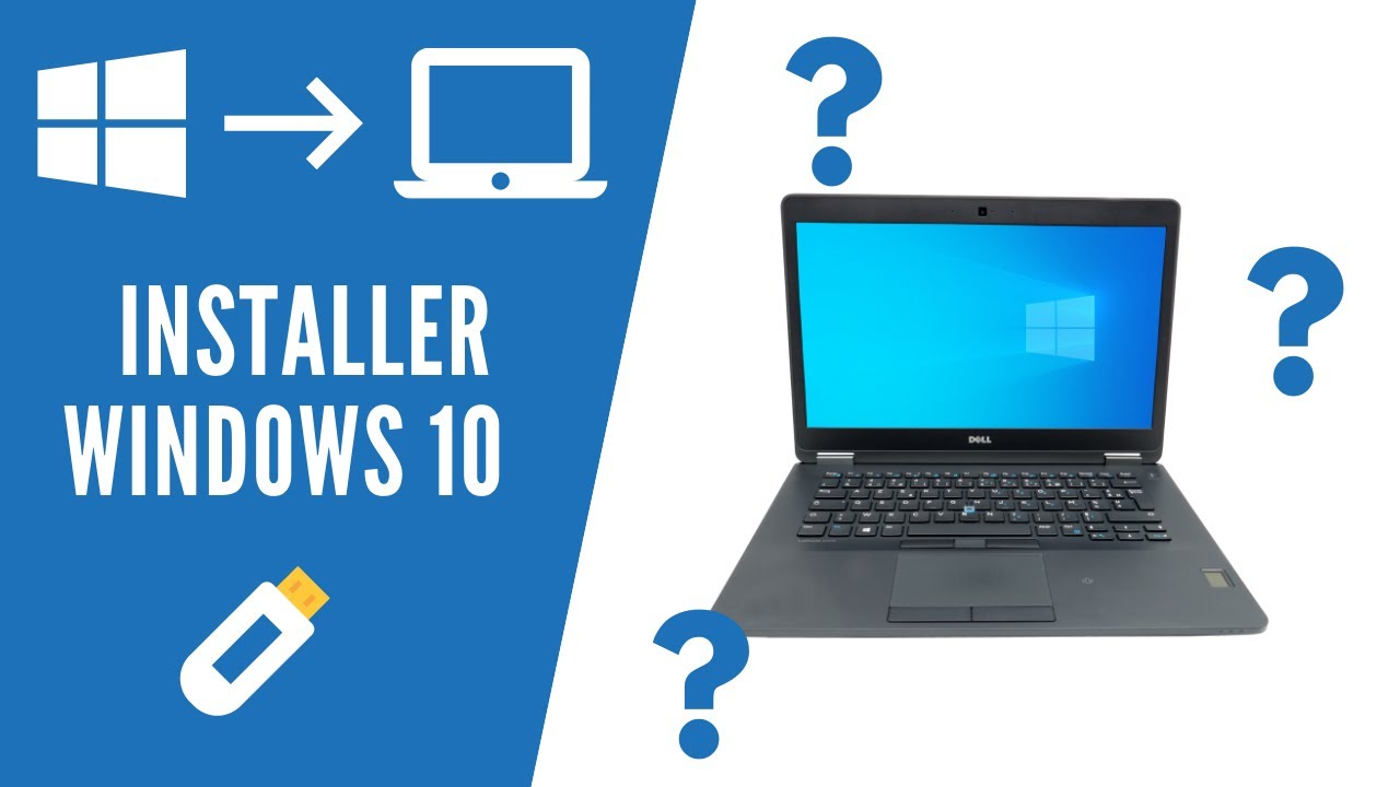 [Tuto 5 min] - Comment installer Windows 10 facilement ? - YouTube