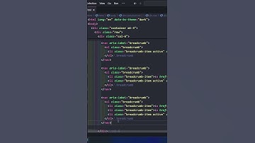 Хлебные крошки в веб-разработке, что это? #shorts