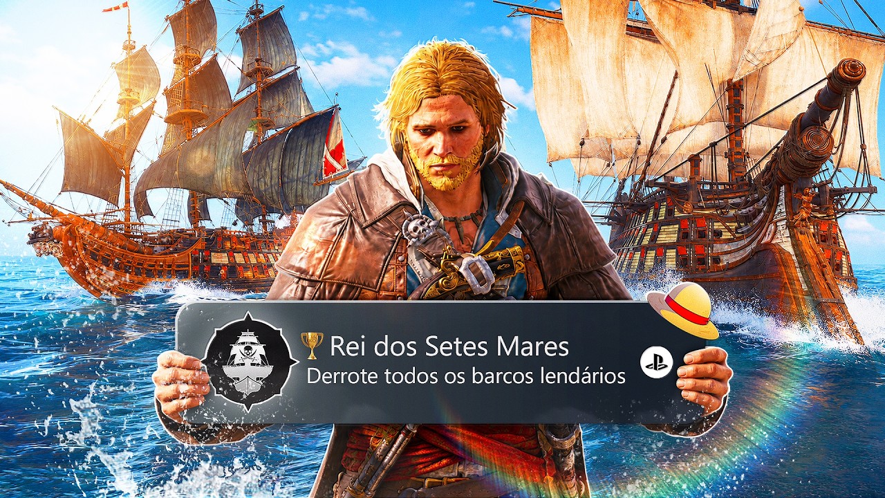 CACEI TODOS NAVIOS LENDARIOS DO BLACK FLAG REMAKE PARA ESSA CONQUISTA