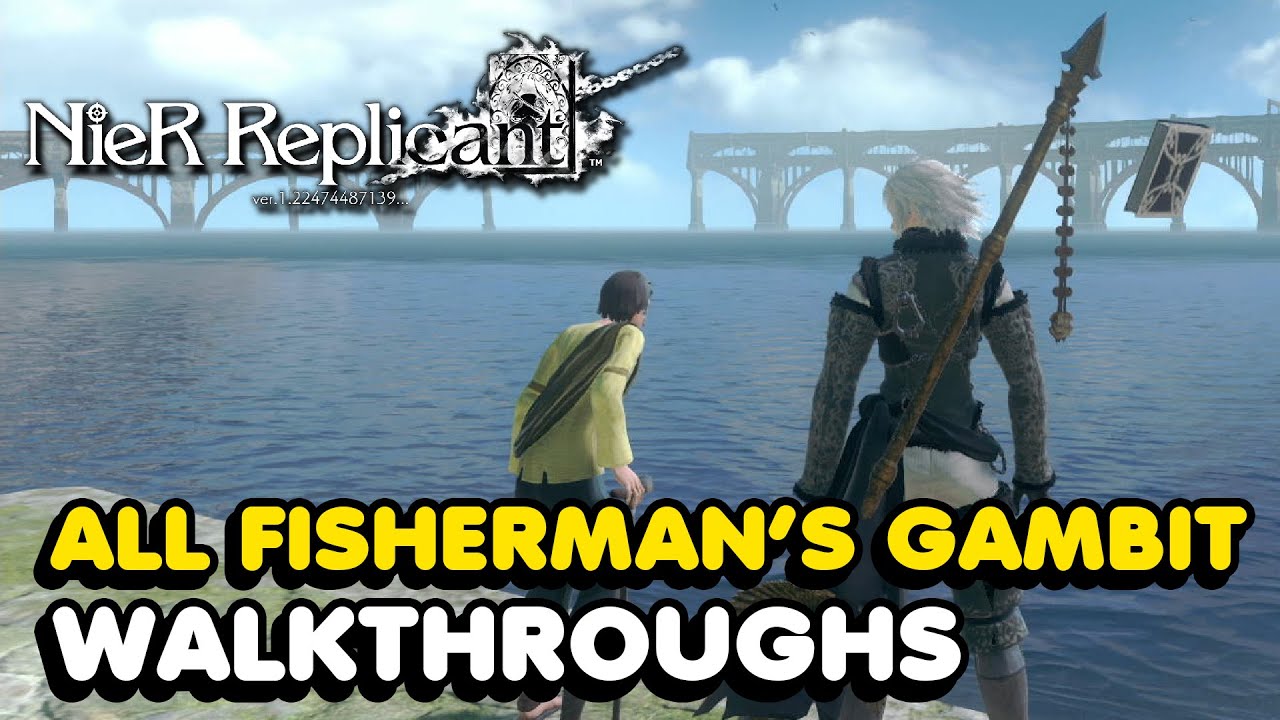 How To Catch A Rhizodont In Nier Replicant Remake (Fish Of Legend Trophy  Guide) 