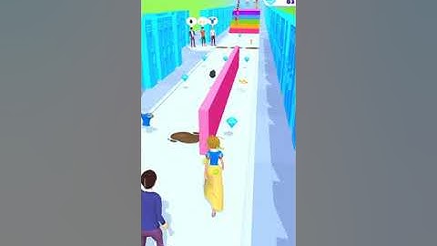 makeover run : all levels gameplay video android , iOS  #shorts  pr gameing