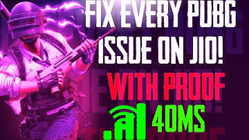 BEST WAY TO FIX PUBG MOBILE HIGH PING AND VOICE GLITCH ON JIO HIGH WITHOUT VPN