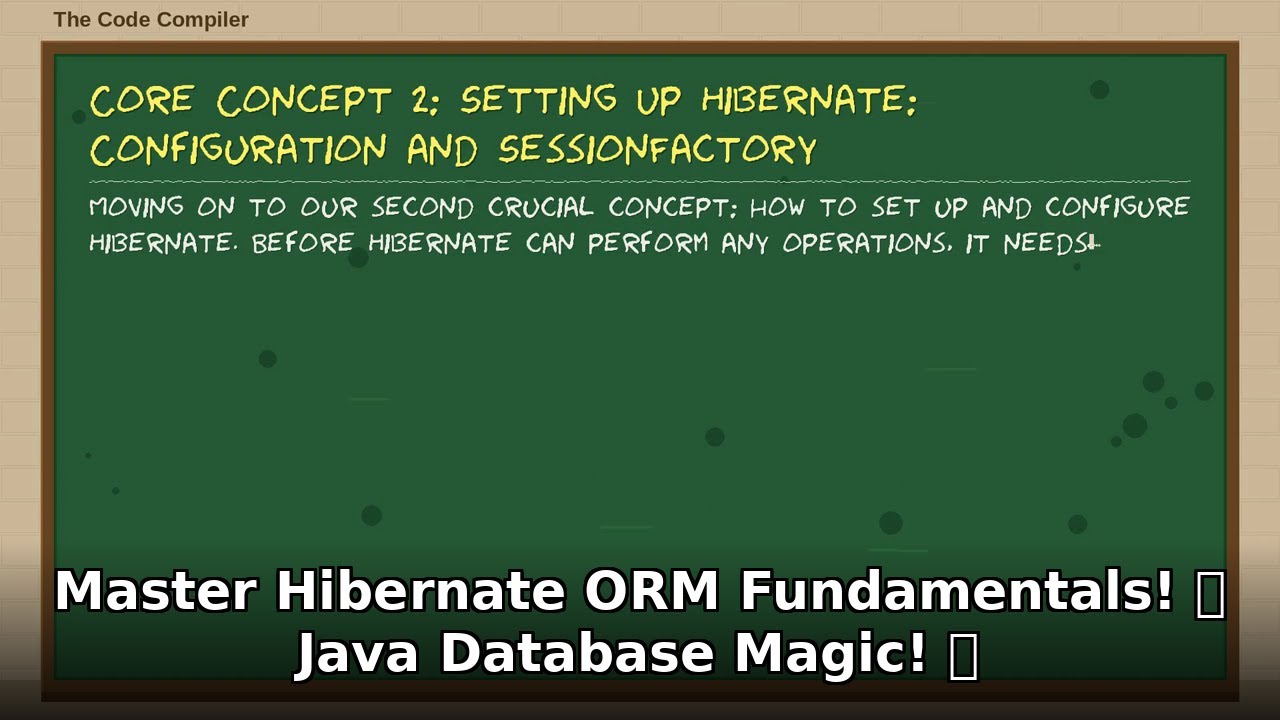 Master Java Hibernate ORM Fundamentals! 🚀 Database Magic for Devs ...