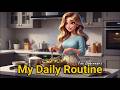 My Daily Routine | Easy English for beginners (A1-A2)
