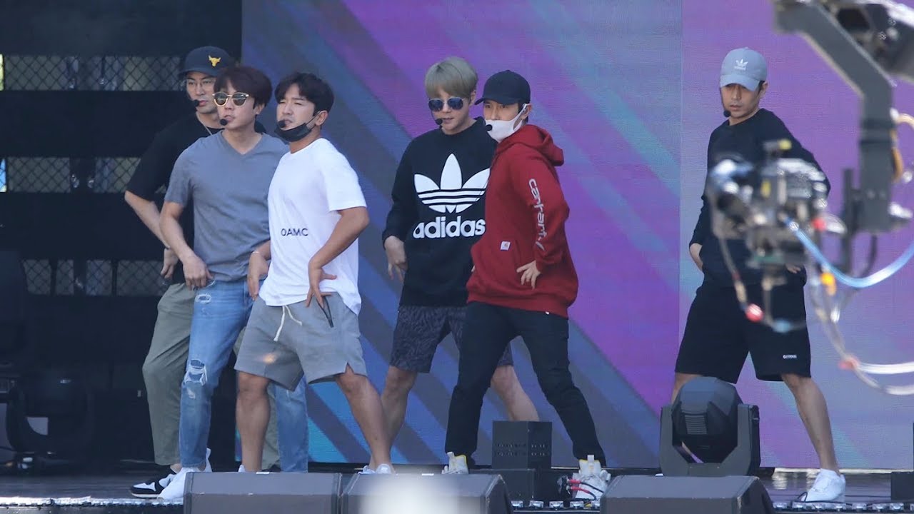 180908 신화(SHINHWA) Kiss Me Like That  + This Love 리허설 (Rehearsal) [코리안뮤직웨이브] 4K 직캠 by 비몽