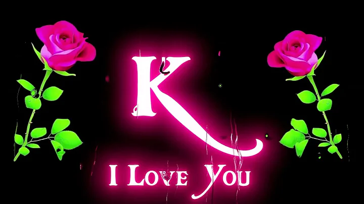 #K letter name status | #K love status🥰#k whatsapp🌹status video🥀❤️#blackscreenstatus #whatsapp#viral