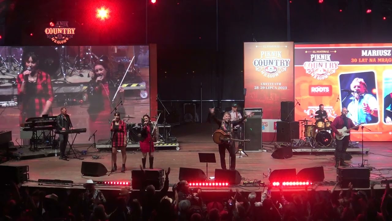 Mariusz Kalaga - 30 lat na scenie podczas Pikników Country w Mrągowie - koncert Mrągowo 2023
