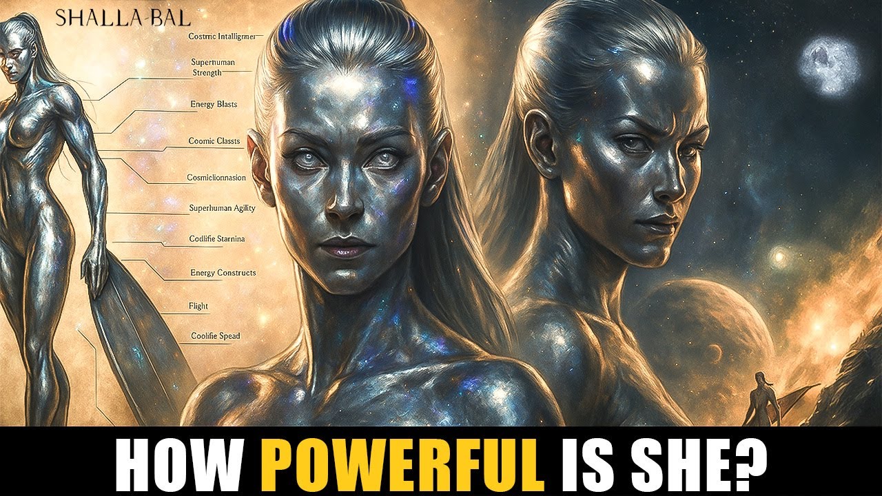 ANATOMY OF SILVER SURFER (SHALLA-BAL) | HOW STRONG IS SHE? WHY IS SHE ...