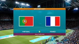 PORTUGAL vs FRANCE - EURO 2024 - Ronaldo vs Mbappe | eFootball PES