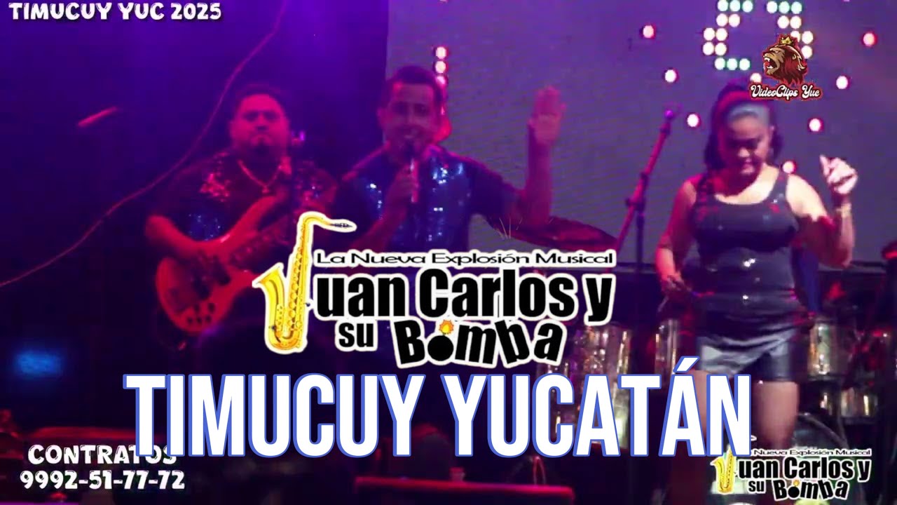 juan Carlos y su bomba en vivo desde timucuy yuc 2025 primera serie