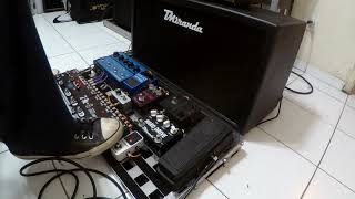 TM-6 Effects loop switcher com midi · Amplificadores valvulados