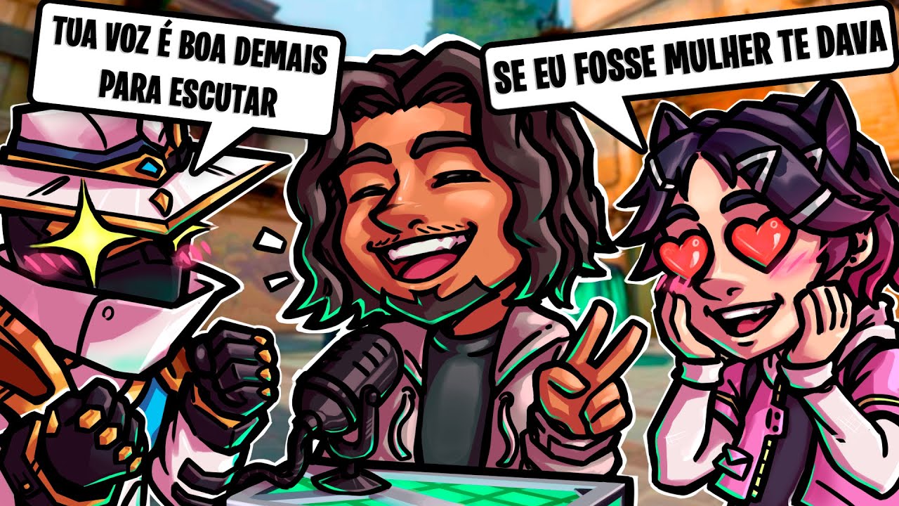 O QUE ACONTECE quando um LOCUTOR resolve DUBLAR no VALORANT?
