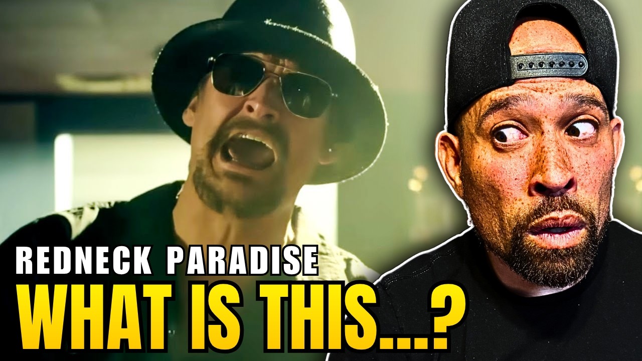 Rapper FIRST time HEARING Kid Rock - Redneck Paradise! Hank Williams Jr. is on this, thats CRAZY....