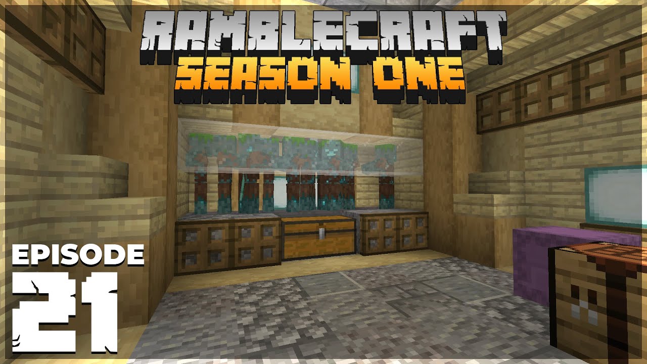 RambleCraft Minecraft 1.16.5 Survival Multiplayer [SMP] - S1E21: The Great Diamond Heist