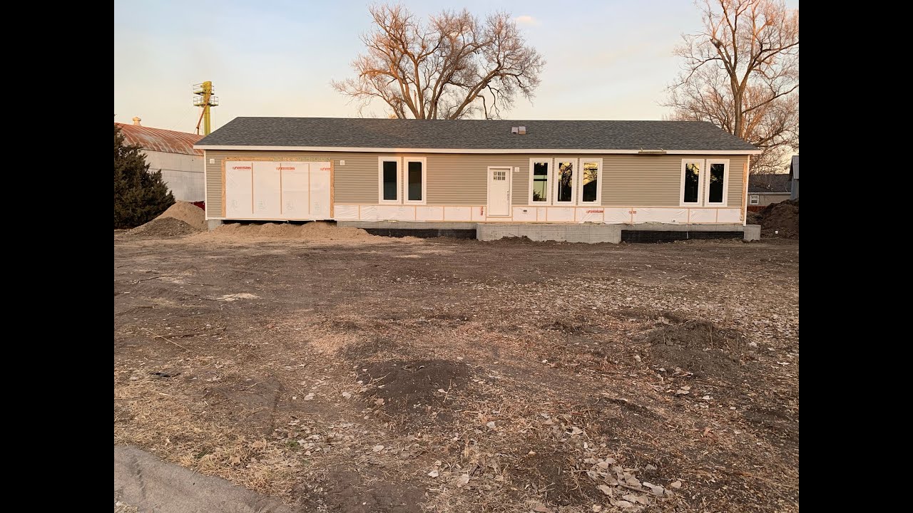 Utica, Nebraska Modular Home Set YouTube